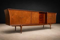 Giuseppe Scapinelli Caviuna Wood Credenza by Giuseppe Scapinelli for Zullo Sonato Brazil 1950s - 4635735