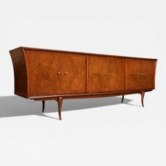 Giuseppe Scapinelli Caviuna Wood Credenza by Giuseppe Scapinelli for Zullo Sonato Brazil 1950s - 4635877