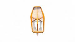 Giuseppe Scapinelli Coffee Table in Caviuna wood Glass Giuseppe Scapinelli 1950s Lot 655 - 4373125