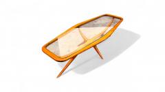 Giuseppe Scapinelli Coffee Table in Caviuna wood Glass Giuseppe Scapinelli 1950s Lot 655 - 4373126