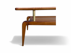 Giuseppe Scapinelli Coffee Table in Caviuna wood Glass Giuseppe Scapinelli 1950s Lot 820 - 4118142