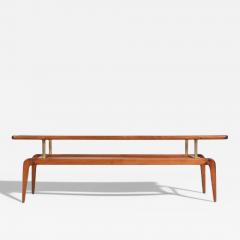 Giuseppe Scapinelli Coffee Table in Caviuna wood Glass Giuseppe Scapinelli 1950s Lot 820 - 4196296