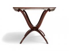 Giuseppe Scapinelli Dining Table with Sculpted Base in Caviuna Wood Giuseppe Scapinelli 1950s - 4014492