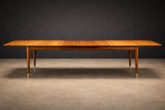 Giuseppe Scapinelli Extendable Brazilian Modern Dining Table in Cavi na Wood by Giuseppe Scapinelli - 4596967