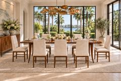 Giuseppe Scapinelli Extendable Dining Table in Cavi na Attributed to Giuseppe Scapinelli Brazil - 4815668