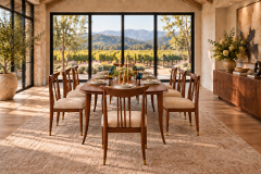 Giuseppe Scapinelli Extendable Dining Table in Cavi na Attributed to Giuseppe Scapinelli Brazil - 4815673