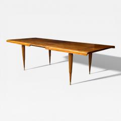 Giuseppe Scapinelli Extendable Dining Table in Caviuna Wood by Giuseppe Scapinelli 1950s Lot 628 - 4634618