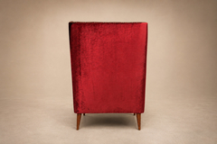 Giuseppe Scapinelli Giuseppe Scapinelli Armchair in Hardwood Ruby Cotton Velvet Brazil Lot 313C - 4707573