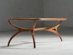 Giuseppe Scapinelli Giuseppe Scapinelli Coffeetable in solid Caviuna and Glass Brazil 1950s - 3927848