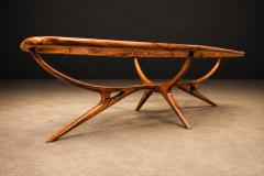 Giuseppe Scapinelli Giuseppe Scapinelli Sculptural Wooden Coffee Table Brazil 1950s - 4606439
