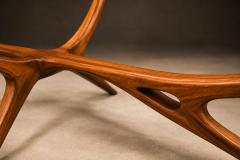 Giuseppe Scapinelli Giuseppe Scapinelli Sculptural Wooden Coffee Table Brazil 1950s - 4606441