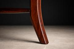 Giuseppe Scapinelli Maracan Coffee Table in Rosewood Travertine Giuseppe Scapinelli 1950s - 4659555