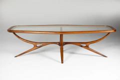 Giuseppe Scapinelli Mid Century Modern Low Center Table by Giuseppe Scapinelli 1960s - 2889896