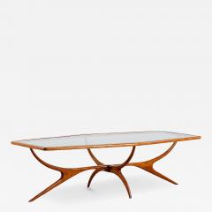 Giuseppe Scapinelli Mid Century Modern Low Center Table by Giuseppe Scapinelli 1960s - 4439878
