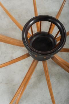 Giuseppe Scapinelli Mid Century Modern Round Center table by Giuseppe Scapinelli Brazil 1960s - 4662457