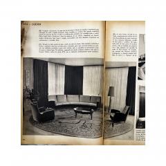 Giuseppe Scapinelli Pair of Armchairs in Hardwood Chenille Giuseppe Scapinelli 1950s Lot 344A - 4356815