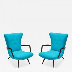 Giuseppe Scapinelli Pair of Brazilian Paulistana Armchairs in the Style of Scapinelli - 286317