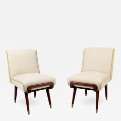 Giuseppe Scapinelli Pair of slipper chairs - 920800