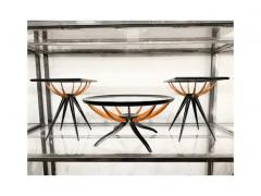 Giuseppe Scapinelli Rectangular Coffee Table in Hardwood Glass Giuseppe Scapinelli 1950s Brazil - 3511602