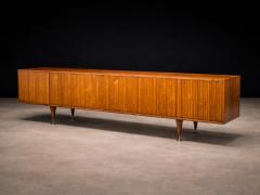 Giuseppe Scapinelli Reeded Credenza in Cavi na Wood by Giuseppe Scapinelli Brazil 1950s Lot 627A - 4473563