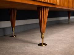 Giuseppe Scapinelli Reeded Credenza in Cavi na Wood by Giuseppe Scapinelli Brazil 1950s Lot 627A - 4473564