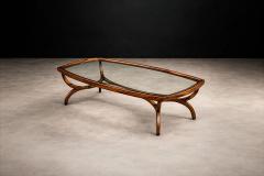 Giuseppe Scapinelli Sculptural Coffee Table in Brazilian Cavi na wood by Giuseppe Scapinelli Brazil - 4531179