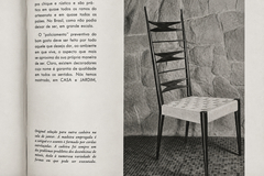 Giuseppe Scapinelli Set of Eight Dining Chairs in Cavi na Ivory Mohair Giuseppe Scapinelli 1950s - 4739838