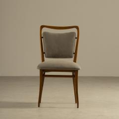 Giuseppe Scapinelli Set of Eight Dining Chairs in Solid Caviuna Wood Giuseppe Scapinelli - 3144840
