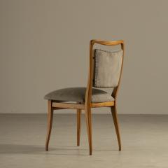 Giuseppe Scapinelli Set of Eight Dining Chairs in Solid Caviuna Wood Giuseppe Scapinelli - 3144842