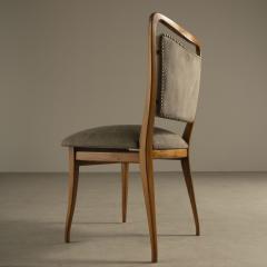 Giuseppe Scapinelli Set of Eight Dining Chairs in Solid Caviuna Wood Giuseppe Scapinelli - 3144844