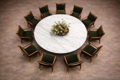 Giuseppe Scapinelli Set of Twelve Giuseppe Scapinelli Dining Armchairs in Cavi na - 4531137