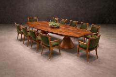 Giuseppe Scapinelli Set of Twelve Giuseppe Scapinelli Dining Armchairs in Cavi na - 4531141