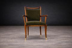 Giuseppe Scapinelli Set of Twelve Giuseppe Scapinelli Dining Armchairs in Cavi na - 4531142