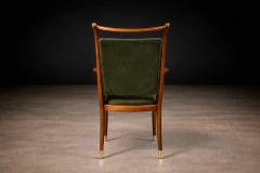 Giuseppe Scapinelli Set of Twelve Giuseppe Scapinelli Dining Armchairs in Cavi na - 4531146