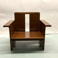 Giuseppe Terragni PAIR Italian Mid Century Rationalist Armchairs Sheepskin Coverings G Terragni - 4523351