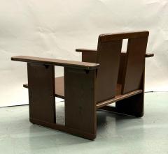 Giuseppe Terragni PAIR Italian Mid Century Rationalist Armchairs Sheepskin Coverings G Terragni - 4523365