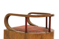Giuseppe Terragni Pair of Italian Art Dec Armchairs attributed to Giuseppe Terragni 1920s - 1535315