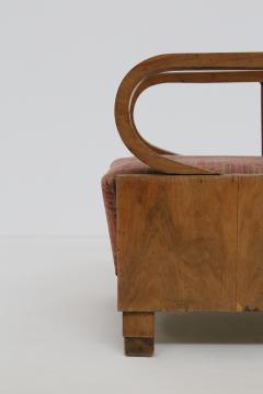 Giuseppe Terragni Pair of Italian Art Dec Armchairs attributed to Giuseppe Terragni 1920s - 1535320