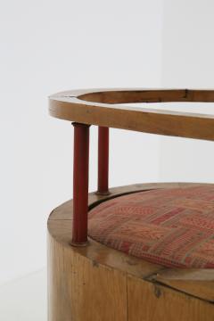 Giuseppe Terragni Pair of Italian Art Dec Armchairs attributed to Giuseppe Terragni 1920s - 1535321