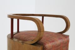 Giuseppe Terragni Pair of Italian Art Dec Armchairs attributed to Giuseppe Terragni 1920s - 1535325