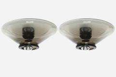 Giusto Toso Flush mount lights by Giusto Toso for Leucos a pair - 2473733