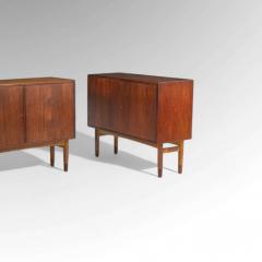 Gjovik Mobelfabriken Mid Century Modern Low Cabinets Teak Denmark 1950s - 3927988