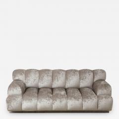 Glamorous Channel Tufted Sofa by Steve Chase - 791136