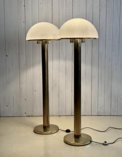 Glash tte Limburg pair of floor lamps 1970s - 4110812