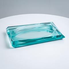Glass Centerpiece in the style of Fontana Arte Italy 20th Century - 4416873