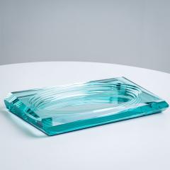 Glass Centerpiece in the style of Fontana Arte Italy 20th Century - 4416881