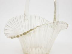 Glass Dish in the shape of a Basket - 2687693