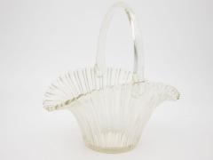 Glass Dish in the shape of a Basket - 2687697