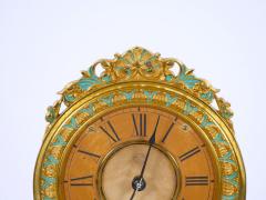 Glass Dome Bronze Porcelain Face Ansonian Crystal Palace Mantel Clock - 3282867