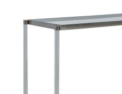Glass Top Acrylic Console Table - 1994592